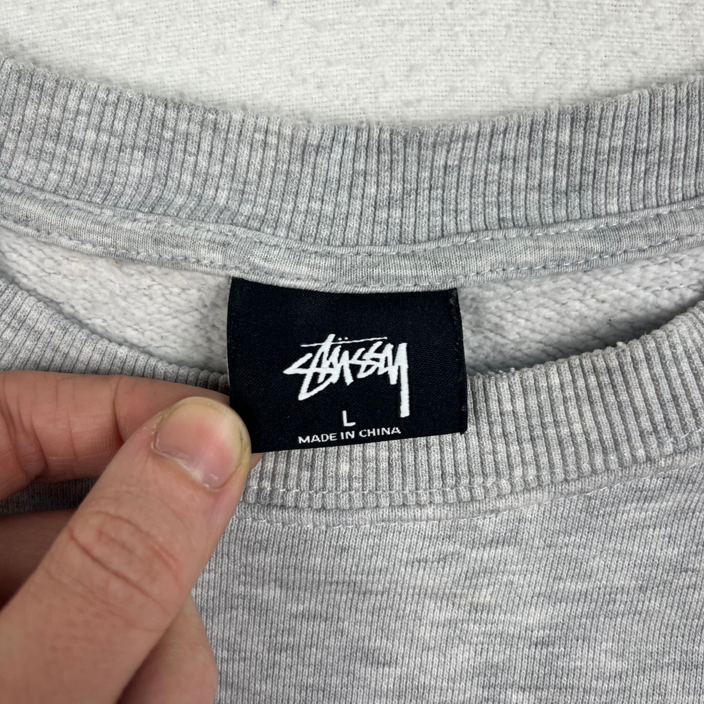 Stussy Grey Crewneck