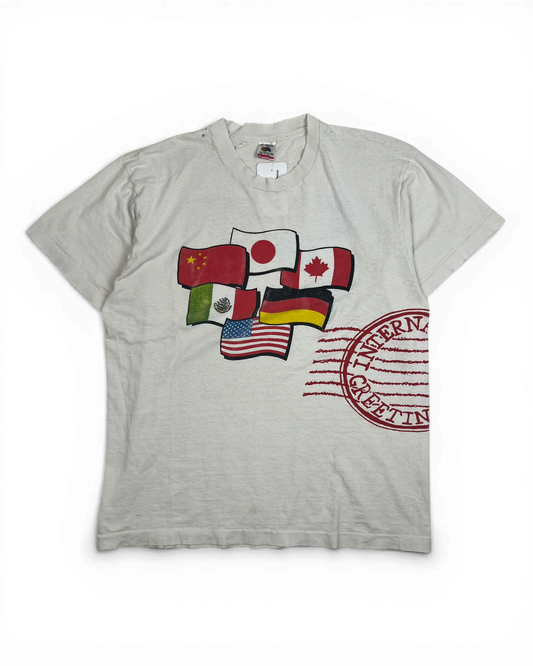 Vintage International Flag Tee