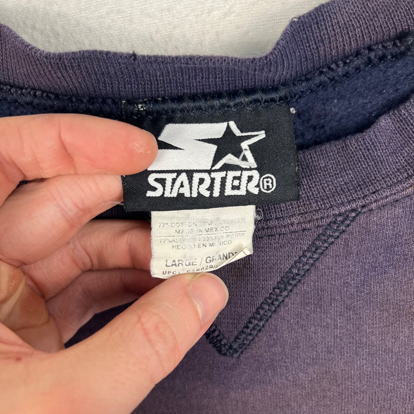 Vintage Starter Faded Crewneck