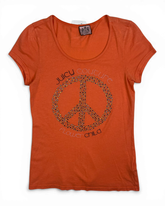 2000's Juicy Couture Peace Tee