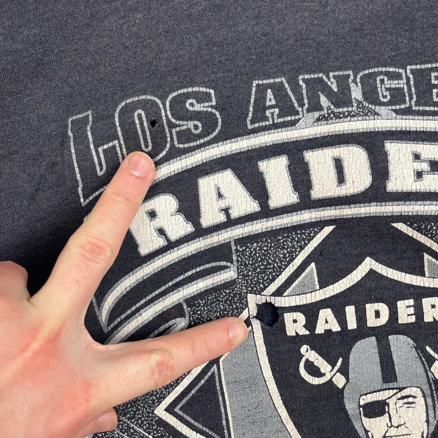 Vintage LA Raiders Hoodie