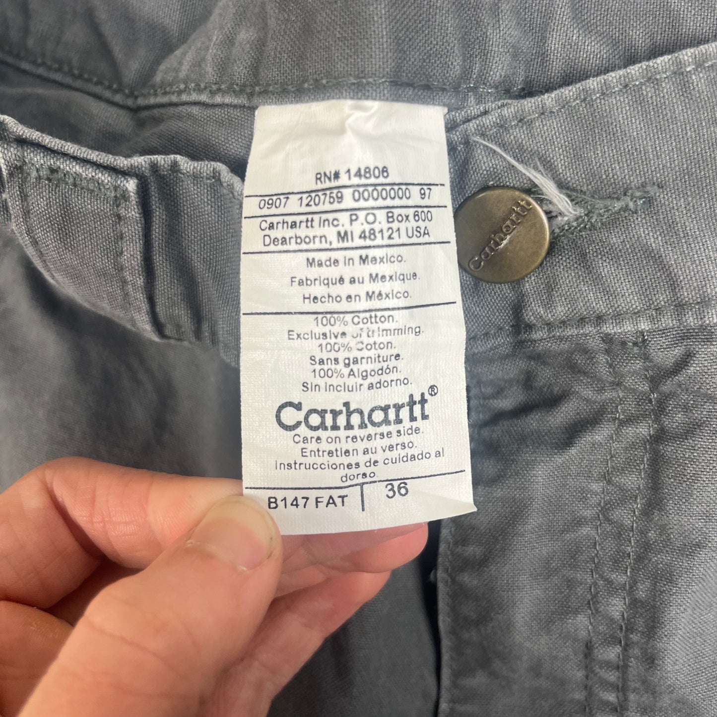 Carhartt Grey Shorts
