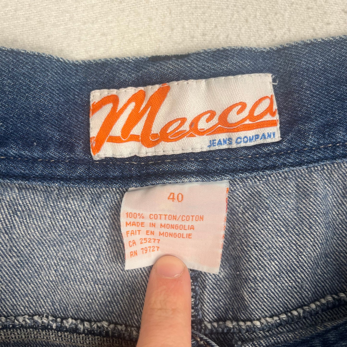2000's Mecca Carpenter Jorts