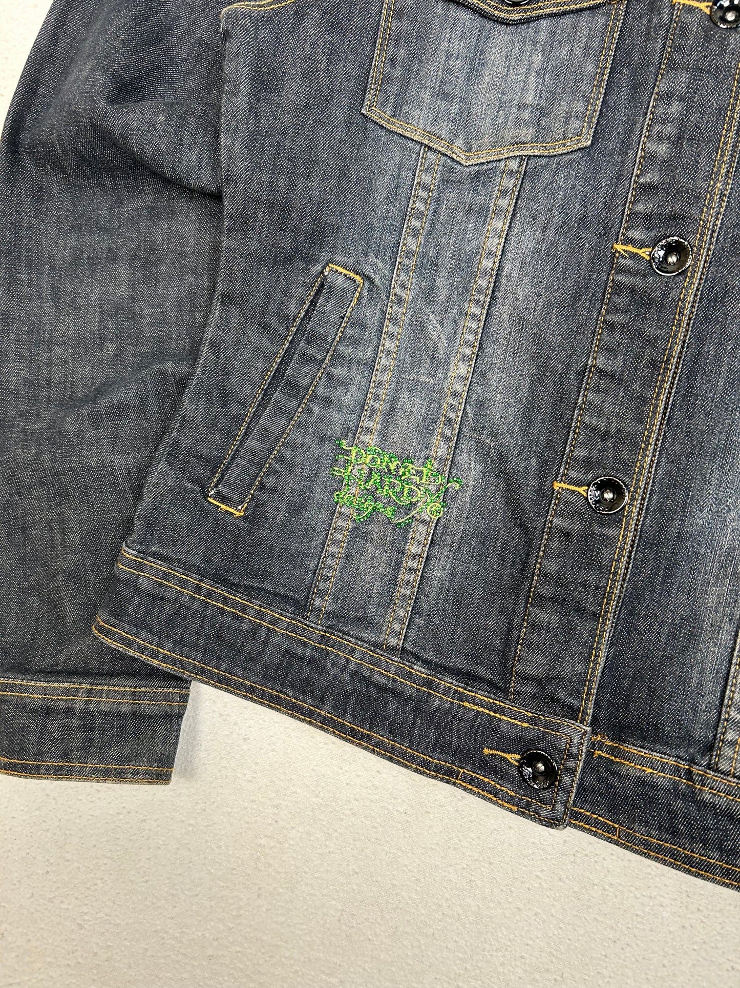 2000's Ed Hardy Jean Jacket