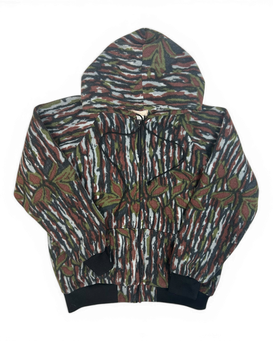 Vintage Camo Fleece Hoodie