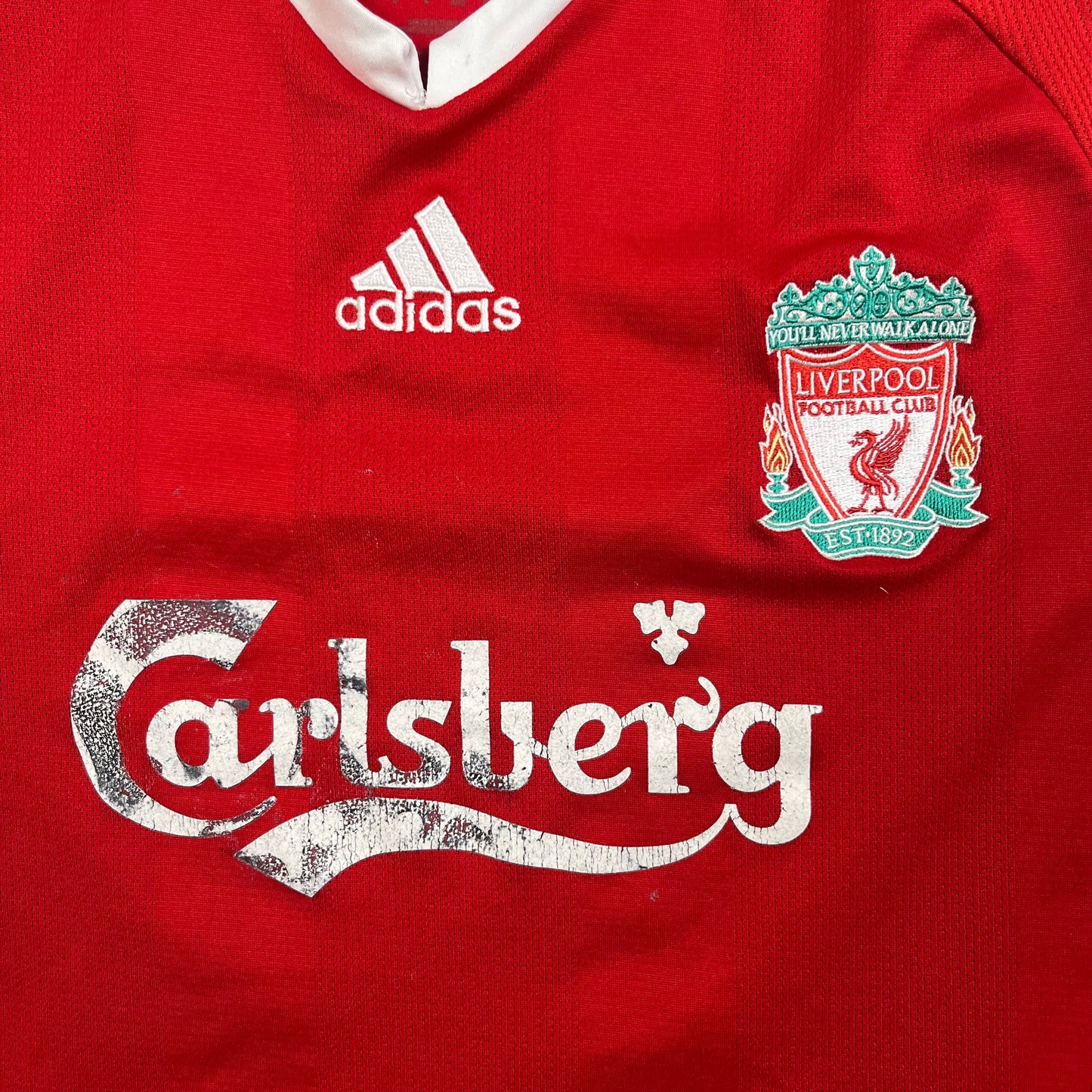 Adidas Liverpool 2008/09 Home Soccer Kit