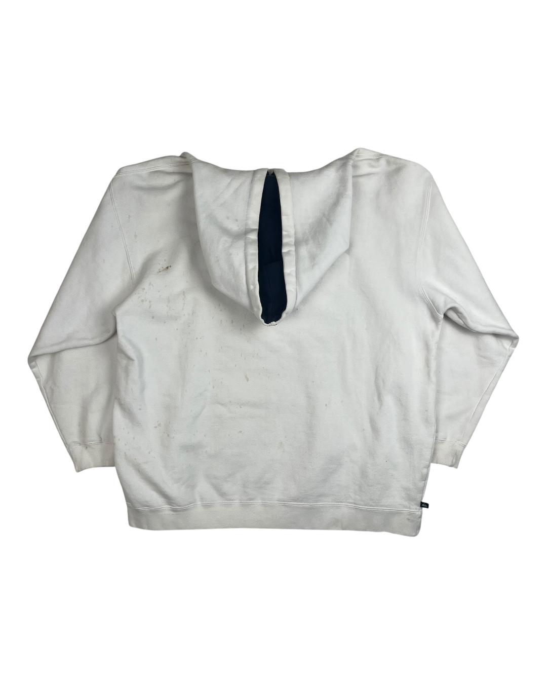 2000's Quiksilver White Spellout Hoodie
