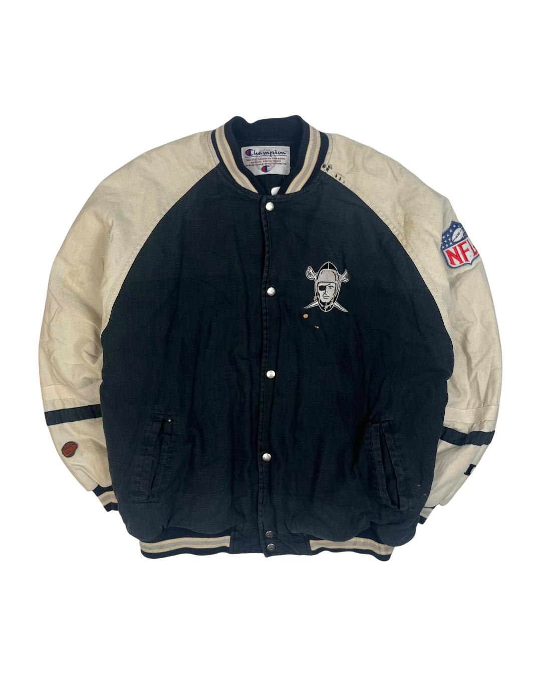 Vintage Champion Raiders NFL Jacket