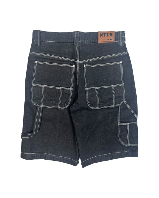 2000's Nyus Black Jorts
