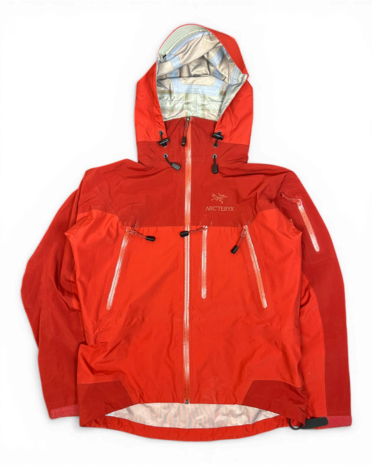 Arc'teryx Theta SV Sangria Red Gore-Tex Rain Jacket