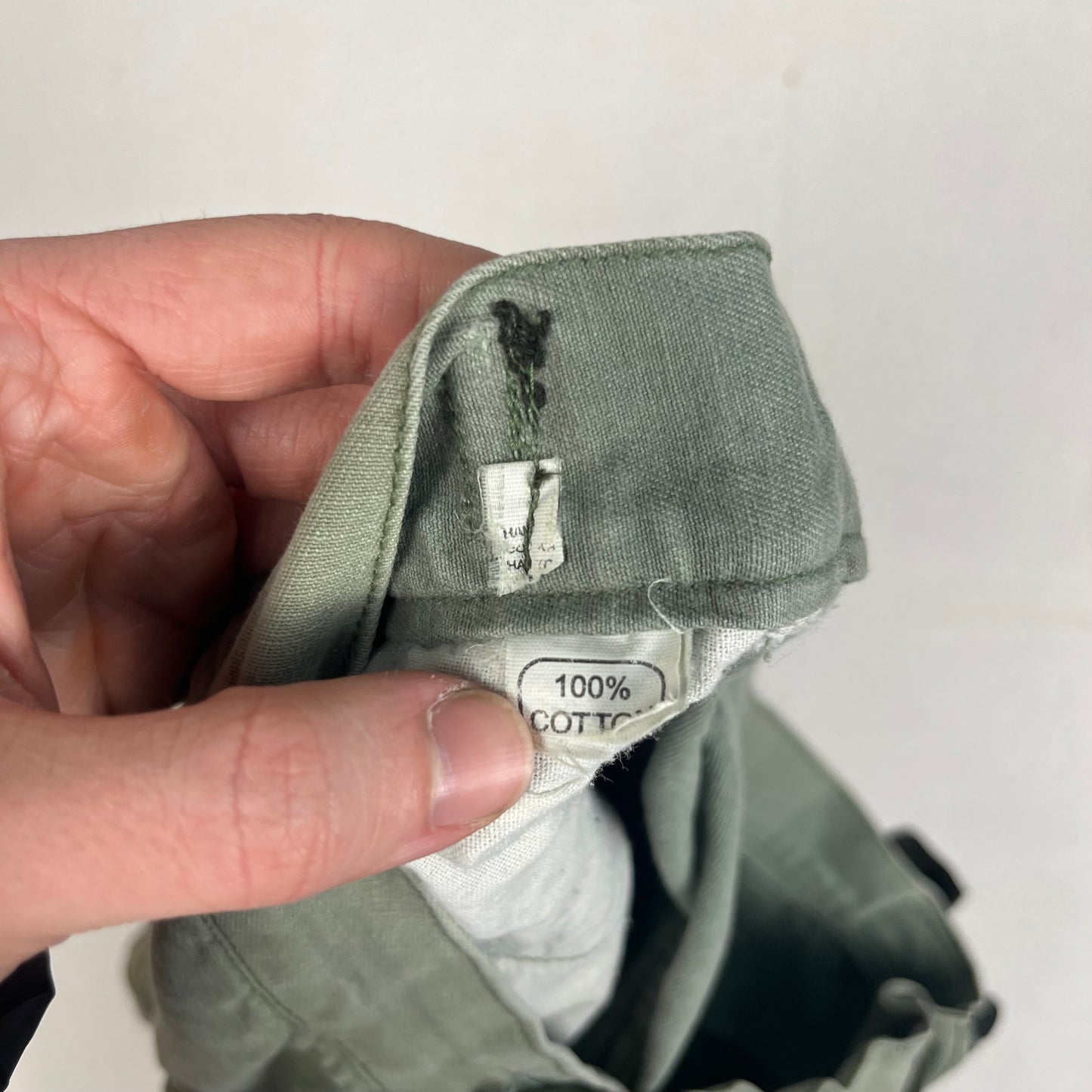 Mercedes Sage Green Cargo Shorts