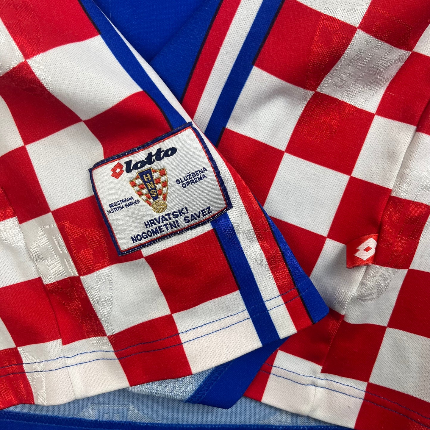 Vintage Croatia 1998 Away Soccer Kit