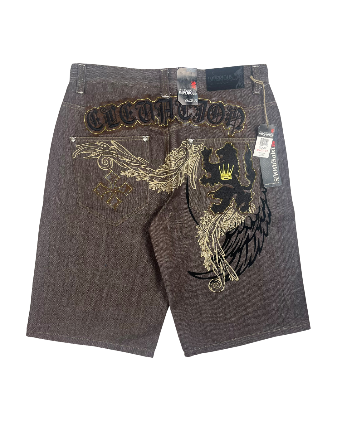 Deadstock Delf Lion Jorts