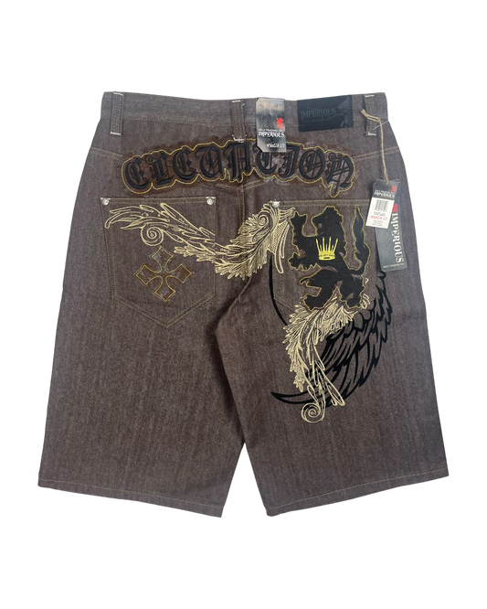 Deadstock Delf Lion Jorts