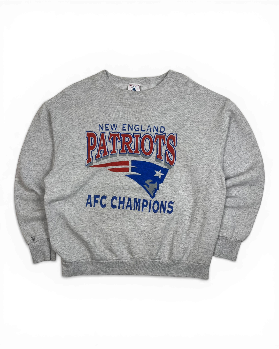 Vintage New England Patriots Grey Creweck