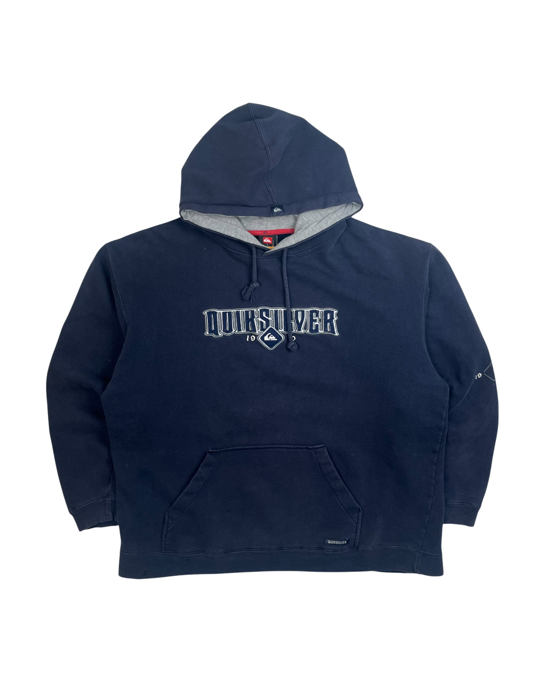 2000's Quiksilver Navy Spellout Hoodie