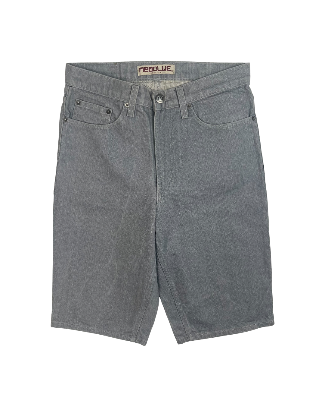 2000's Neoblue Grey Jorts