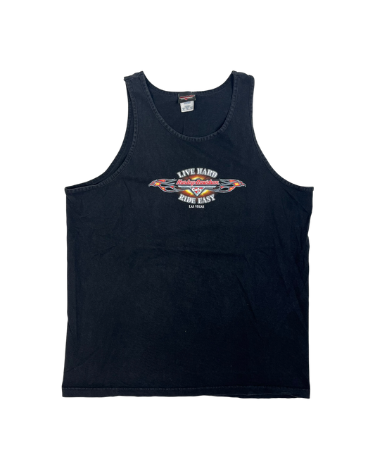 Harley Davidson Live Hard Ride Easy Tank Top