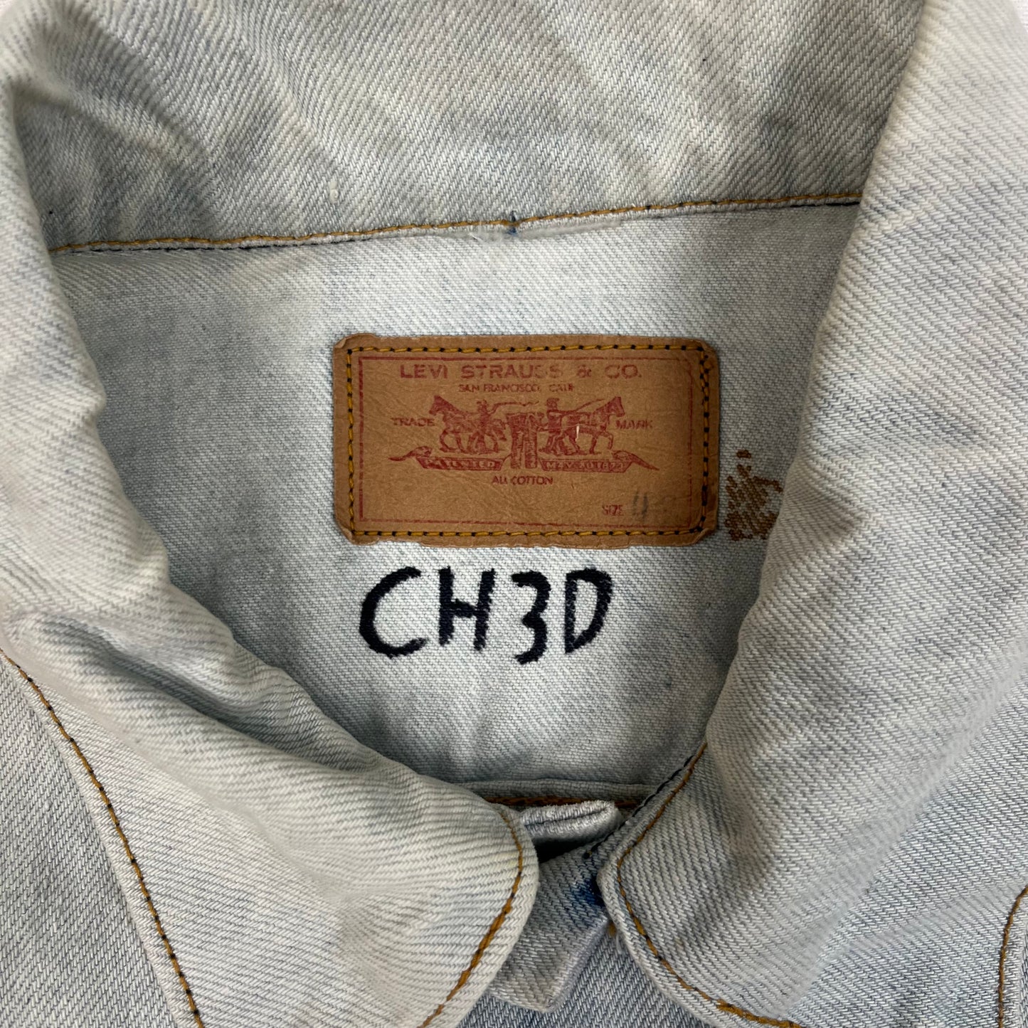 Vintage 1960's Levi's Big E Jacket