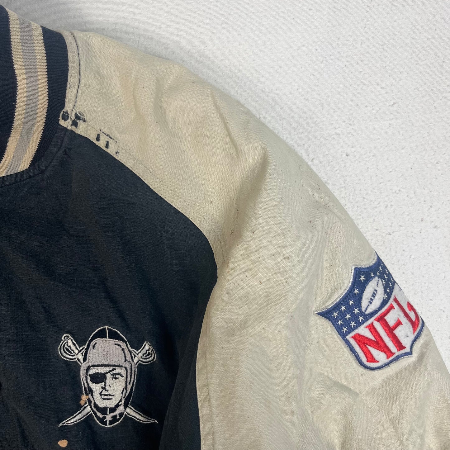 Vintage Champion Raiders NFL Jacket