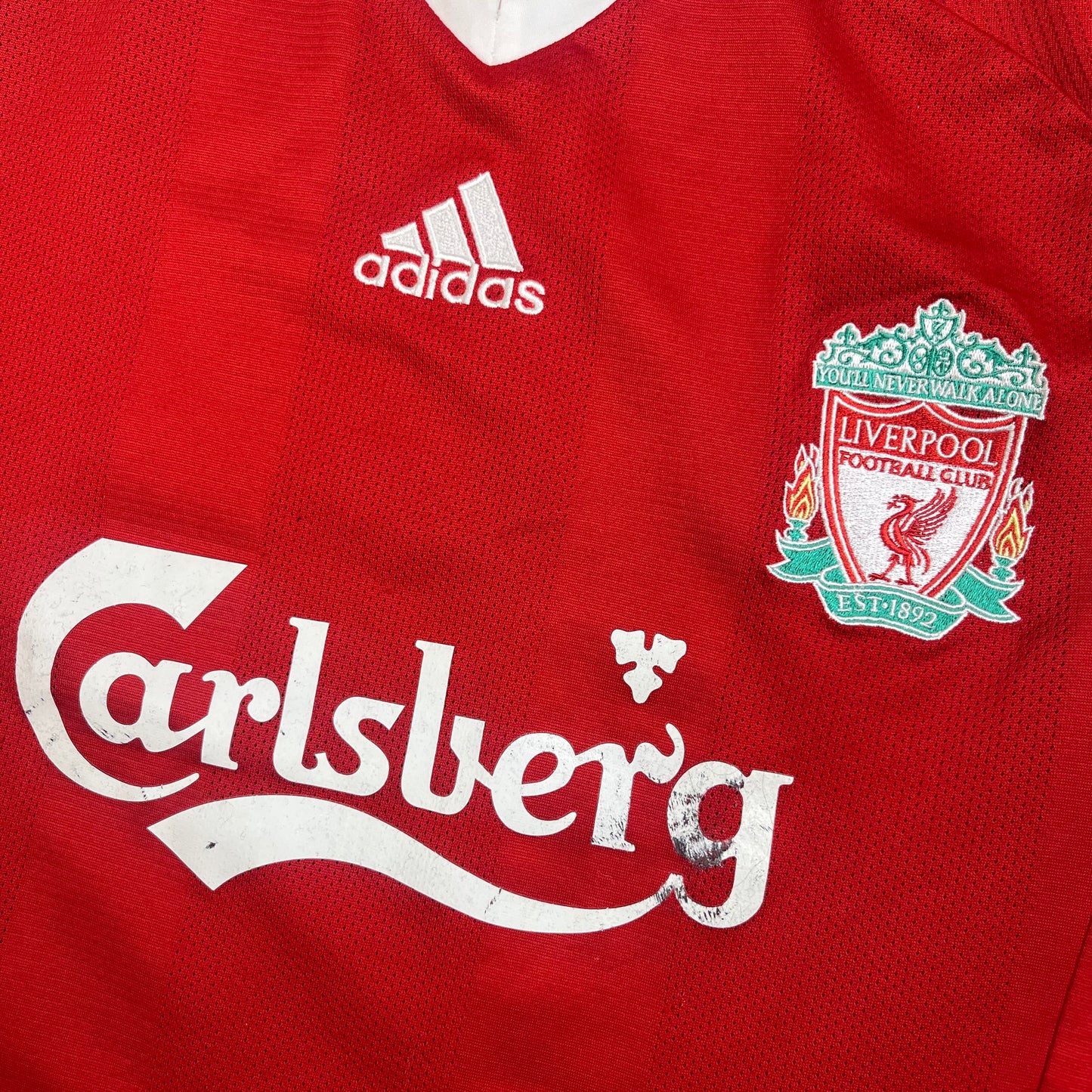 Adidas Liverpool 2008/10 Home Soccer Kit