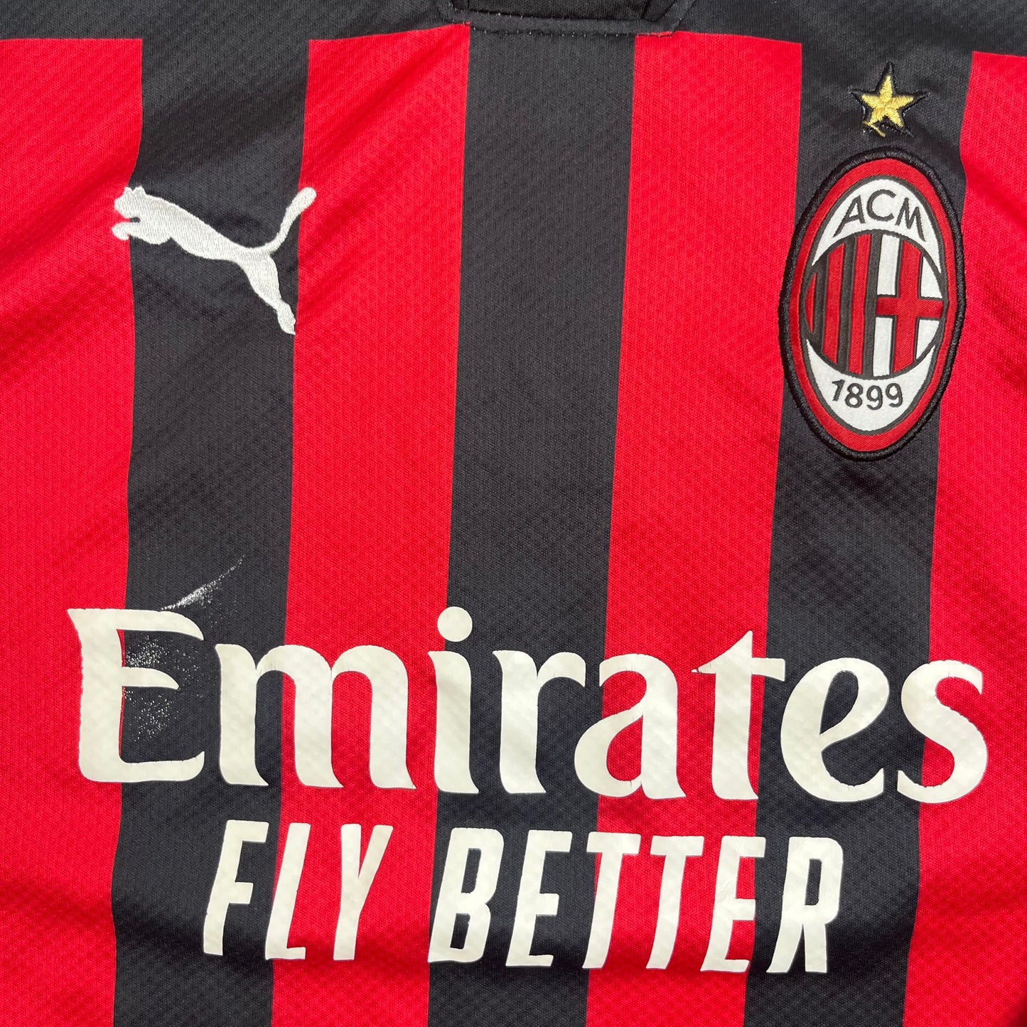 Puma AC Milan 2022/23 Home Soccer Kit