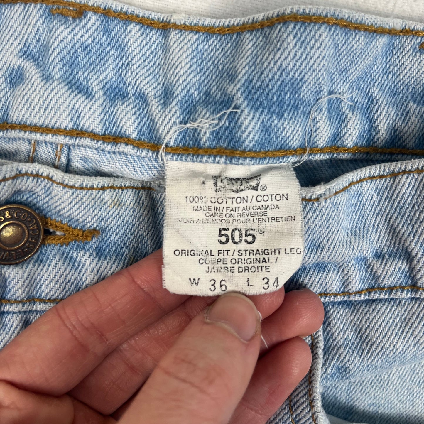 Vintage Levi's 505 Jorts