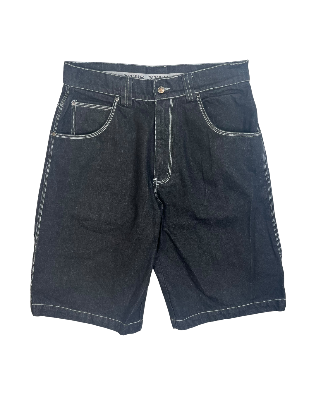 2000's Nyus Black Jorts