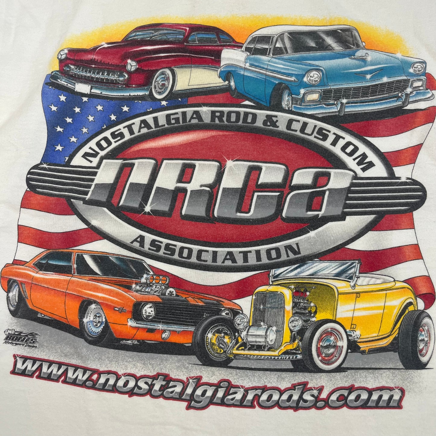 Nostalgia Rods Car Tee