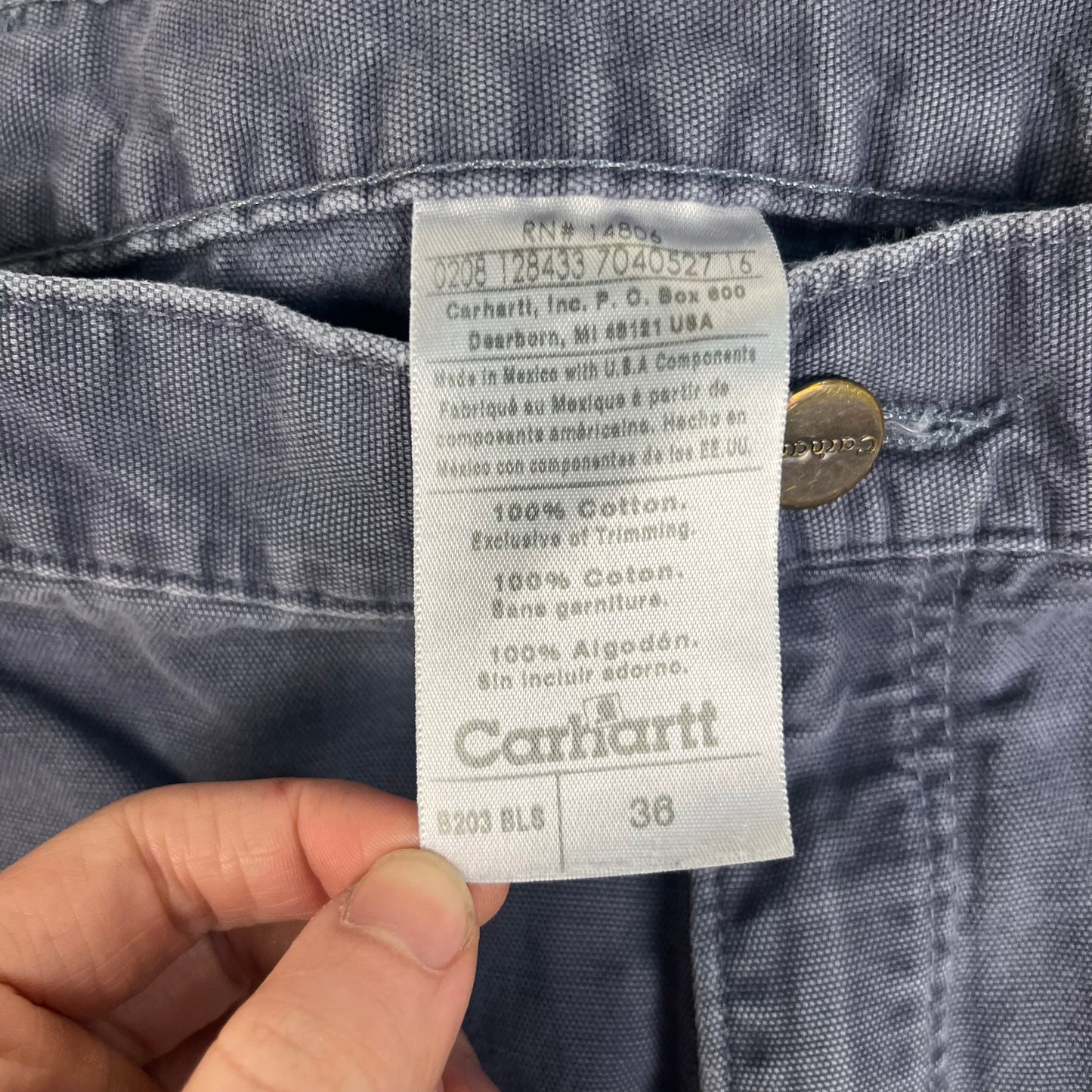 Carhartt Navy Shorts