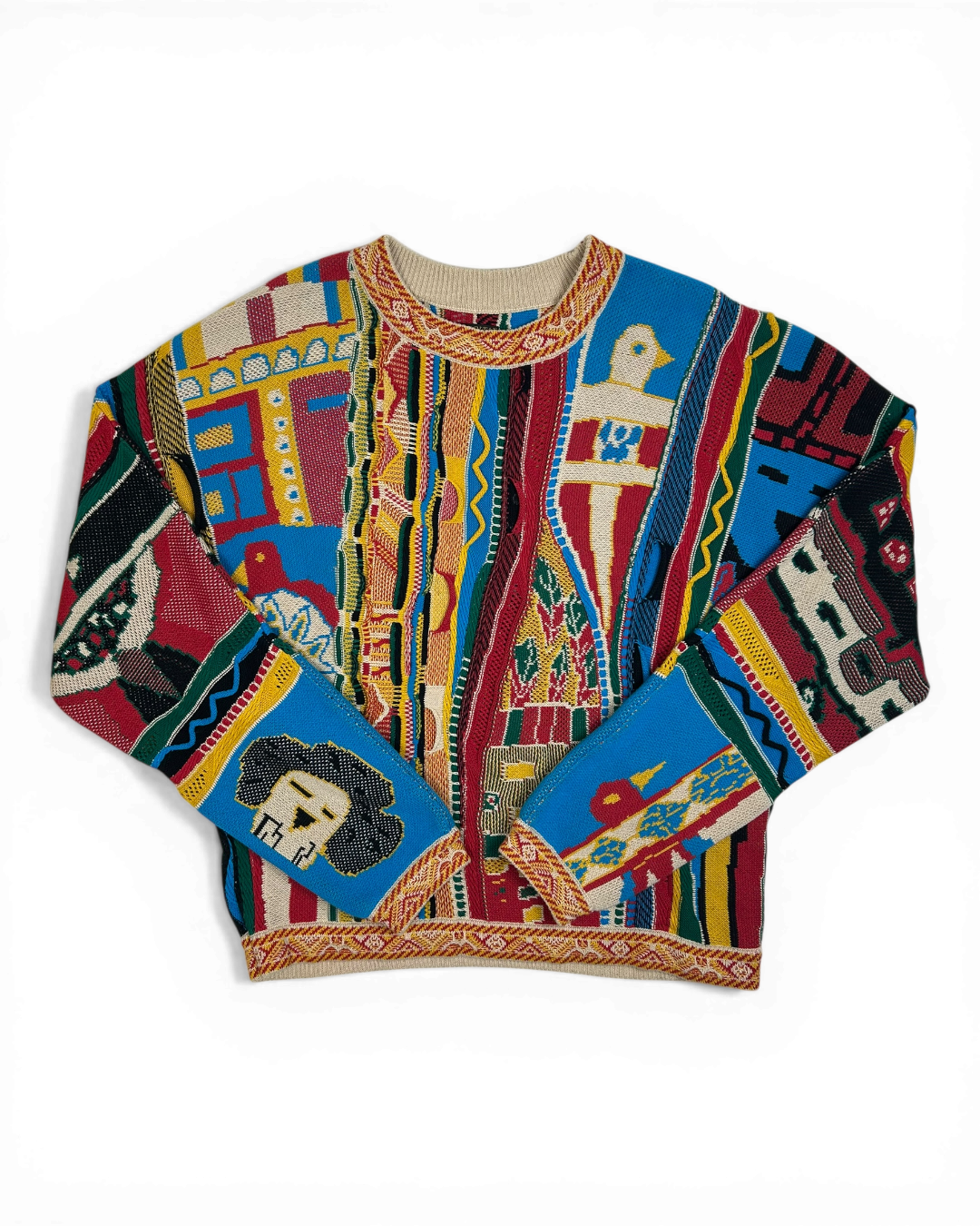 Kapital 3D Gaudy Knit Sweater