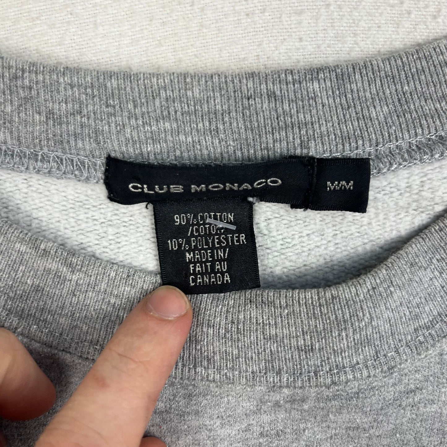 Vintage Club Monaco Crewneck