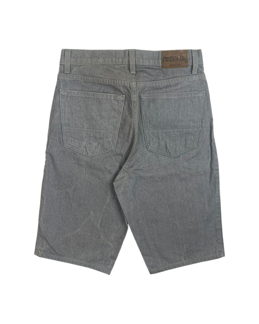 2000's Neoblue Grey Jorts