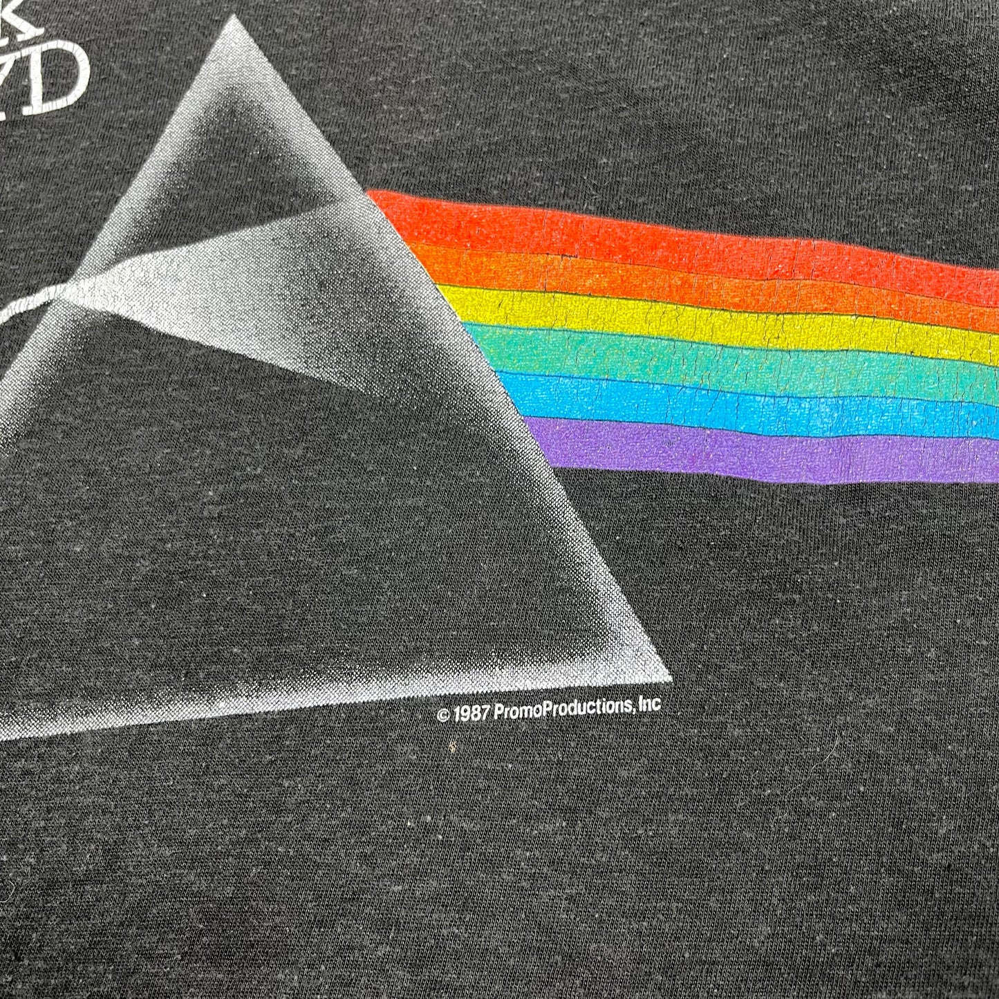 Vintage 1980's Dark Side of the Moon Pink Floyd Tee