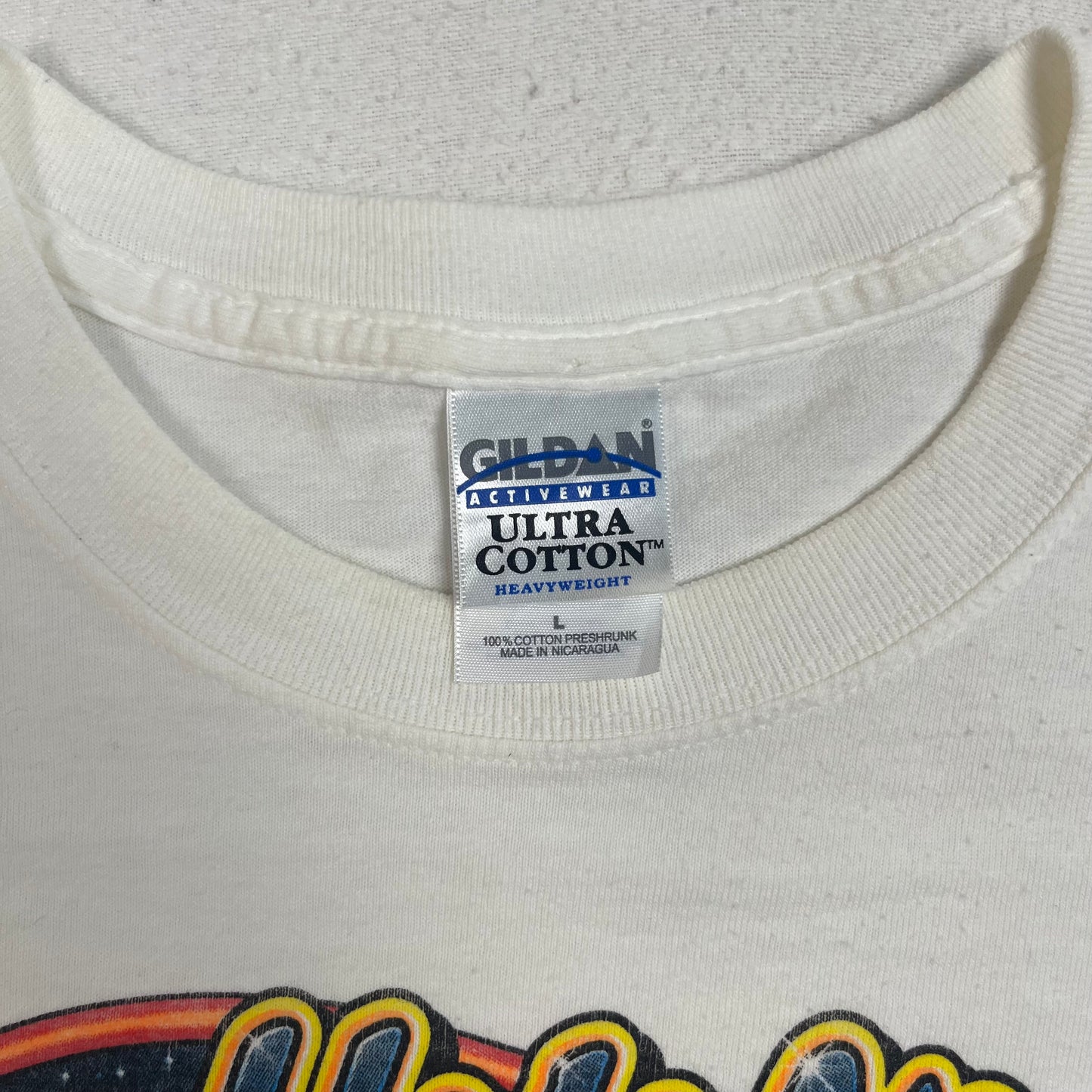 2000's Graffiti Night Car Tee