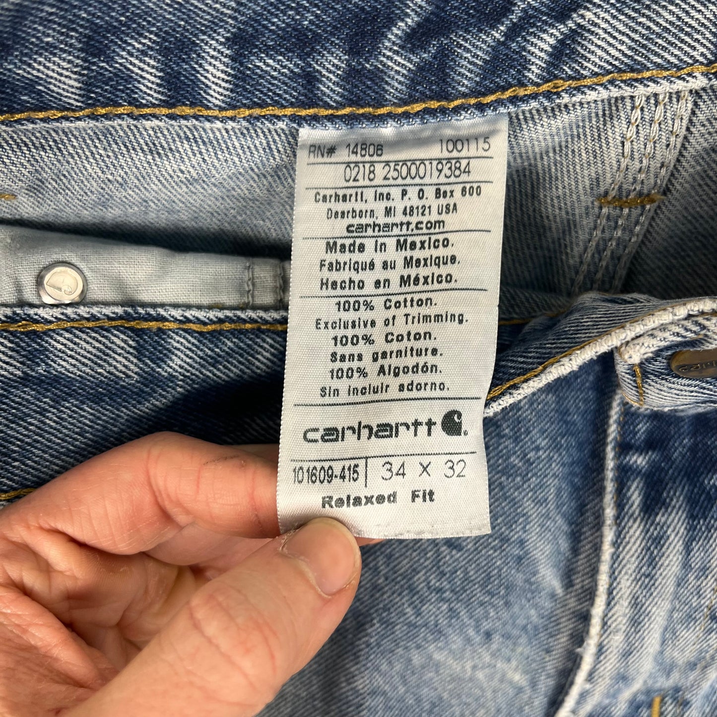 Carhartt Denim Double Knees