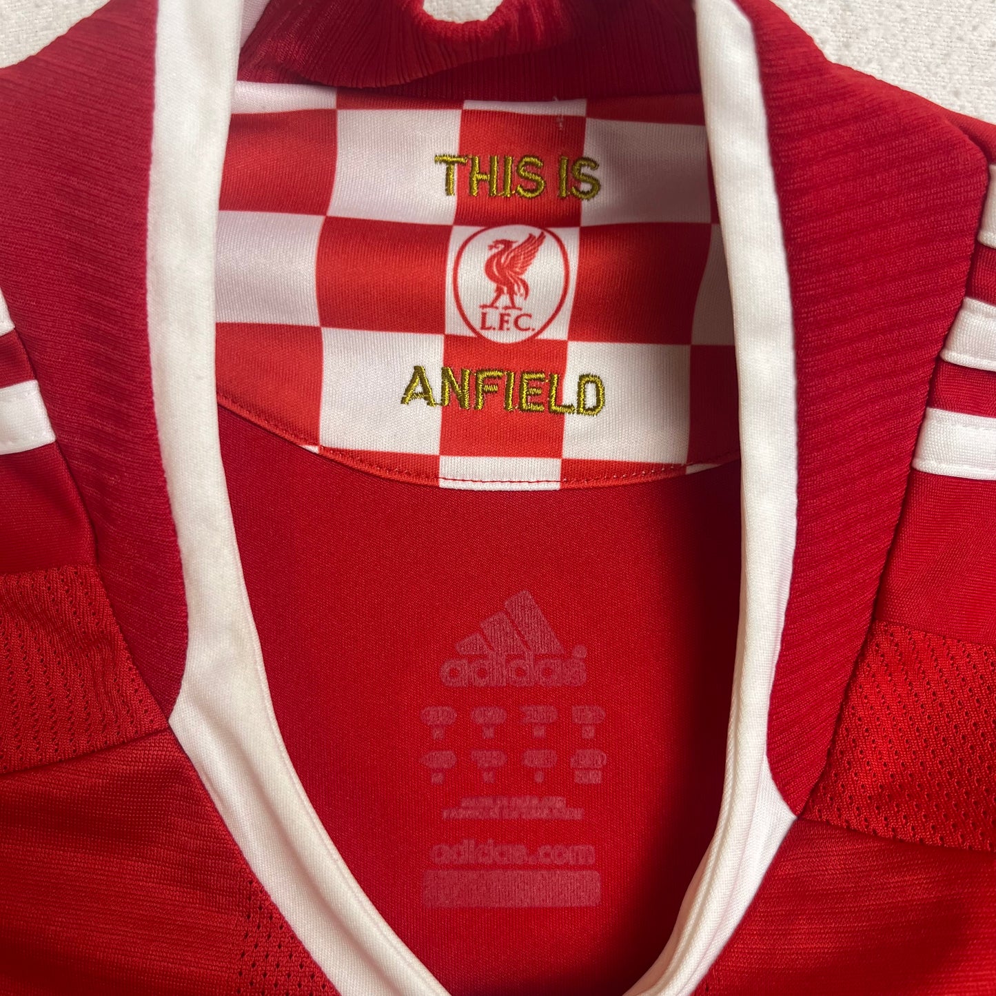 Adidas Liverpool 2008/10 Home Soccer Kit