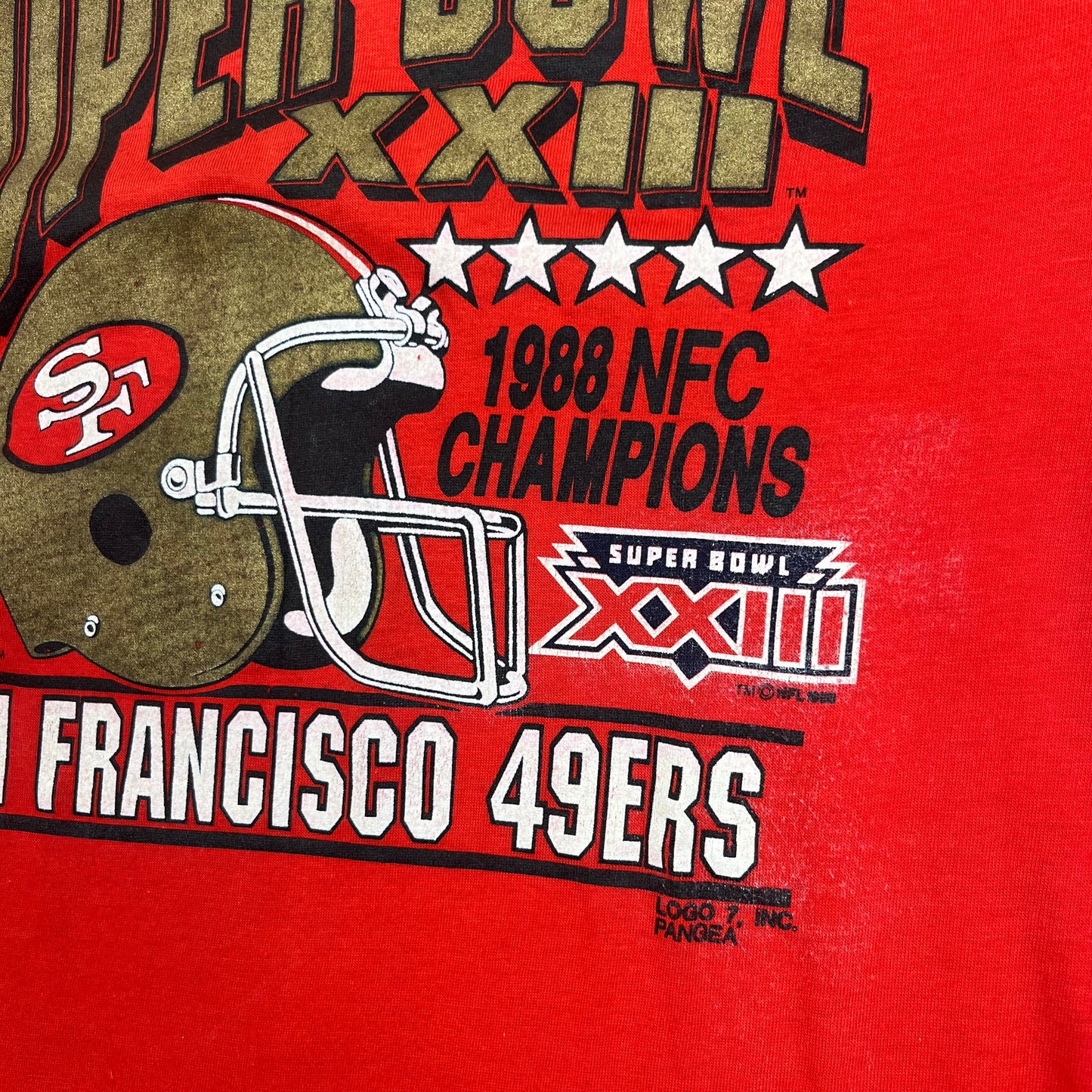 Vintage 1988 San Francisco 49ers Super Bowl Tee