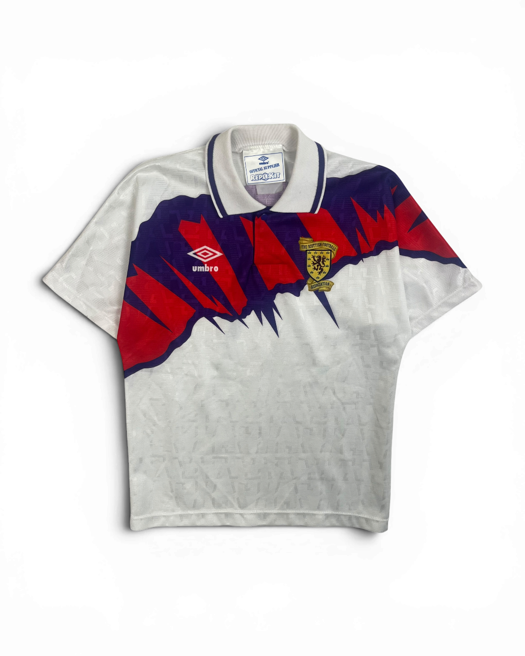 Vintage Umbro Scotland 1991/93 Away Soccer Kit