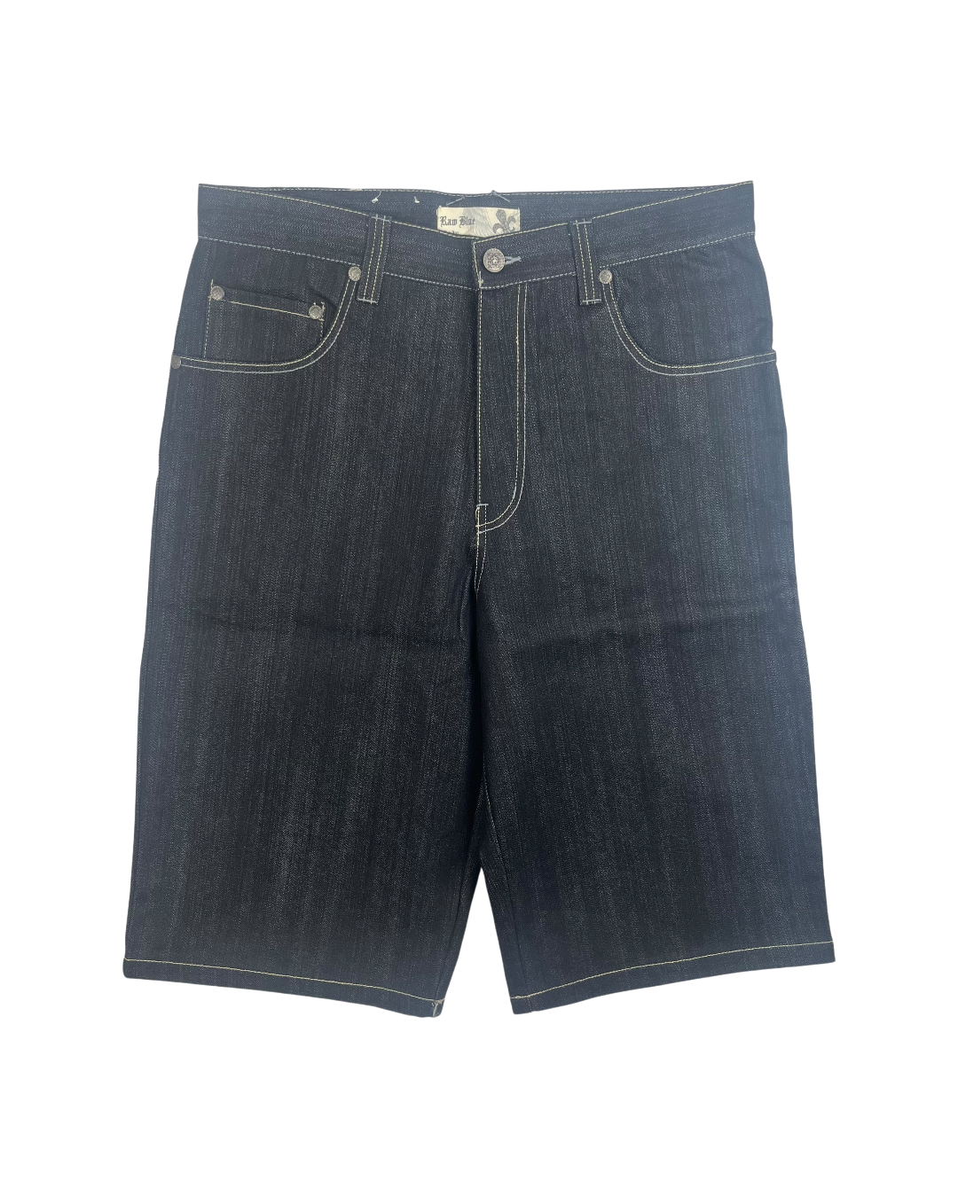 Deadstock Raw Blue Skull Jorts