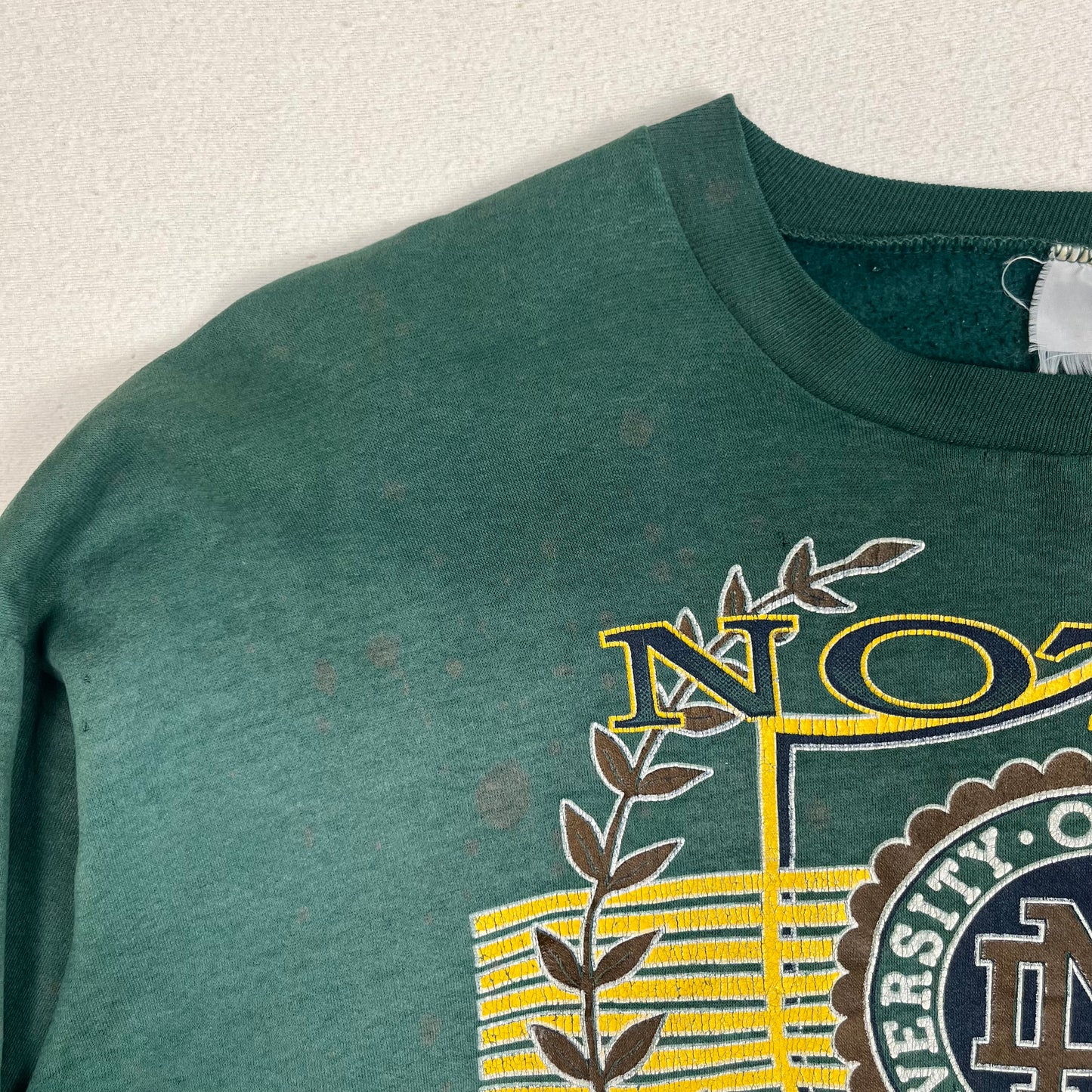 Vintage Notre Dame Faded Crewneck