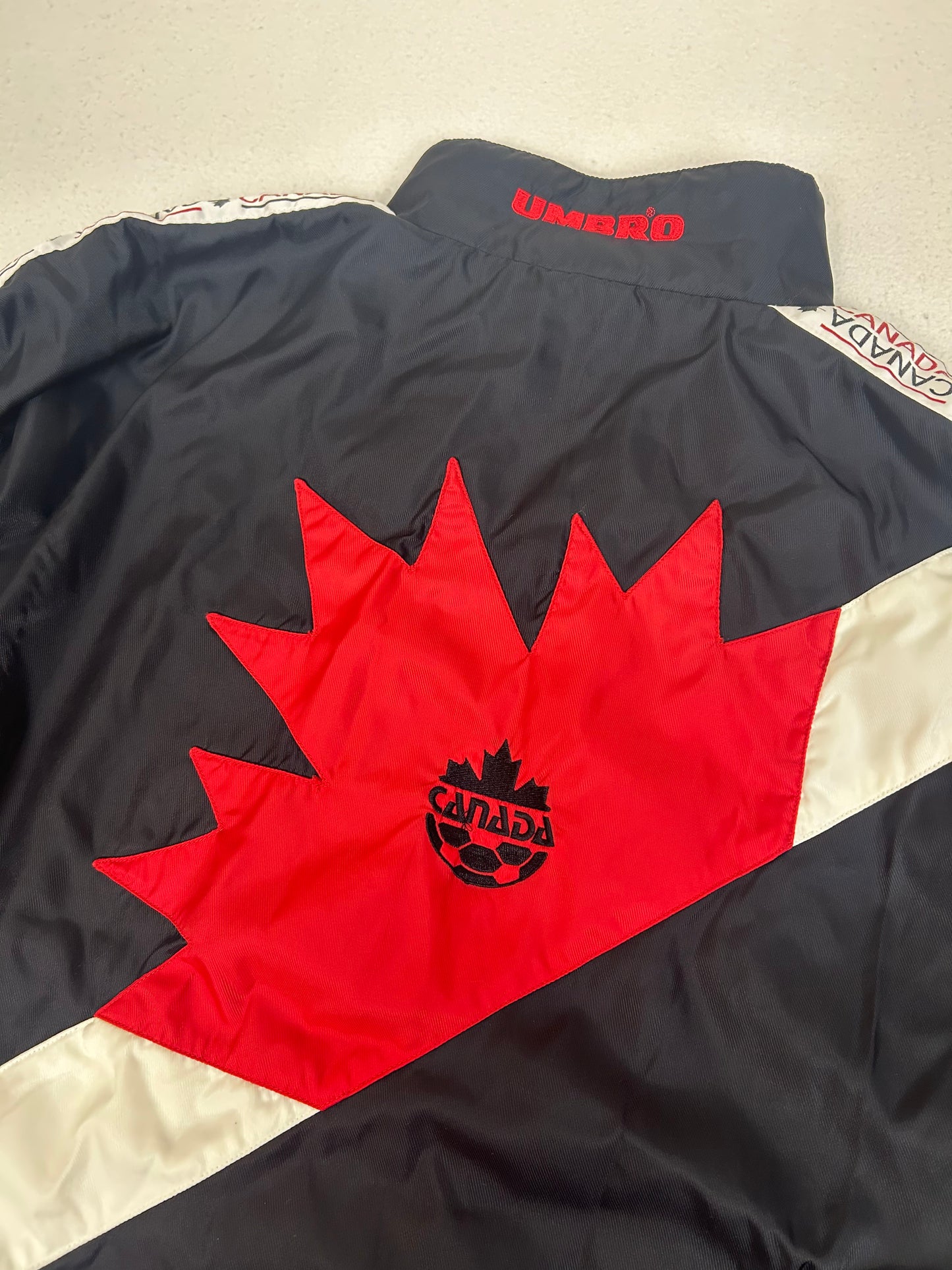 Vintage Umbro Canada Windbreaker