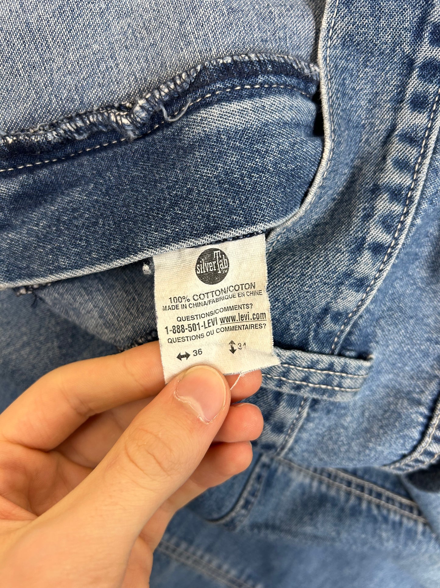 Vintage Levi's Silver Tab Raver Jeans